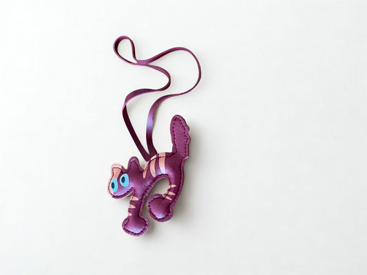 bag charm gato