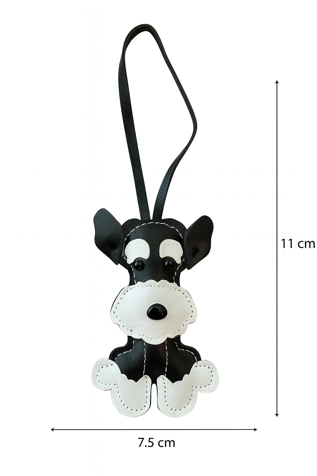 bag charm schnauzer
