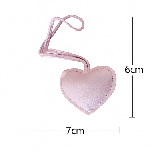 bag charm corazon